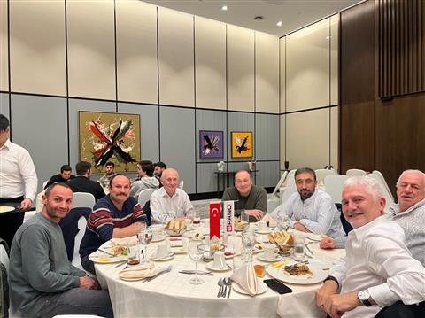 At our company's iftar dinner, the spirit of collaboration and solidarity was present along with delicious food.